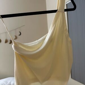 UO One shoulder crop tank